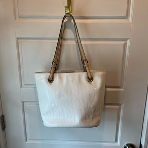 White Michael Kors purse